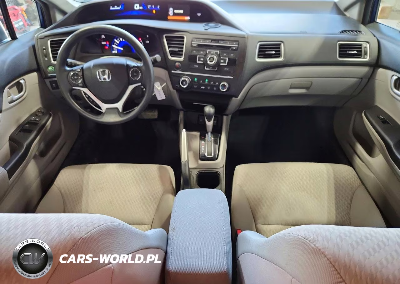 2015 Honda Civic Lx VIN:19XFB2F58FE245356 - 8