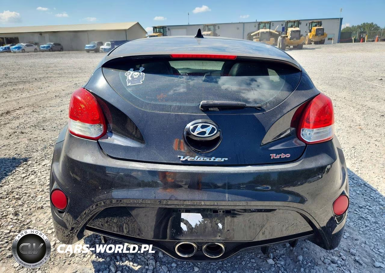2013 Hyundai Veloster Turbo VIN:KMHTC6AE6DU163974 - 6