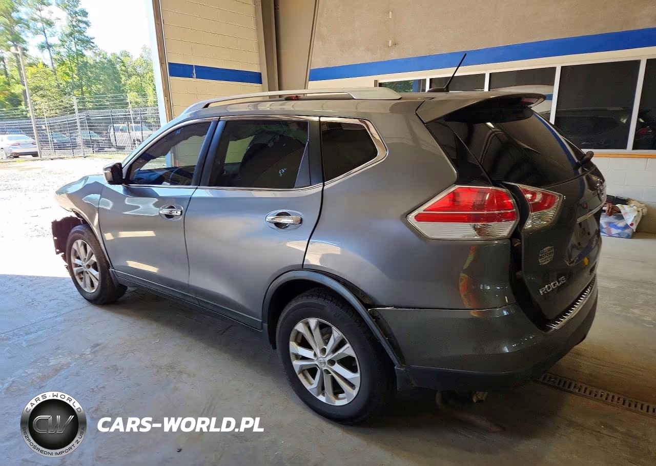 2015 Nissan Rogue Sv VIN:KNMAT2MV8FP555503 - 2