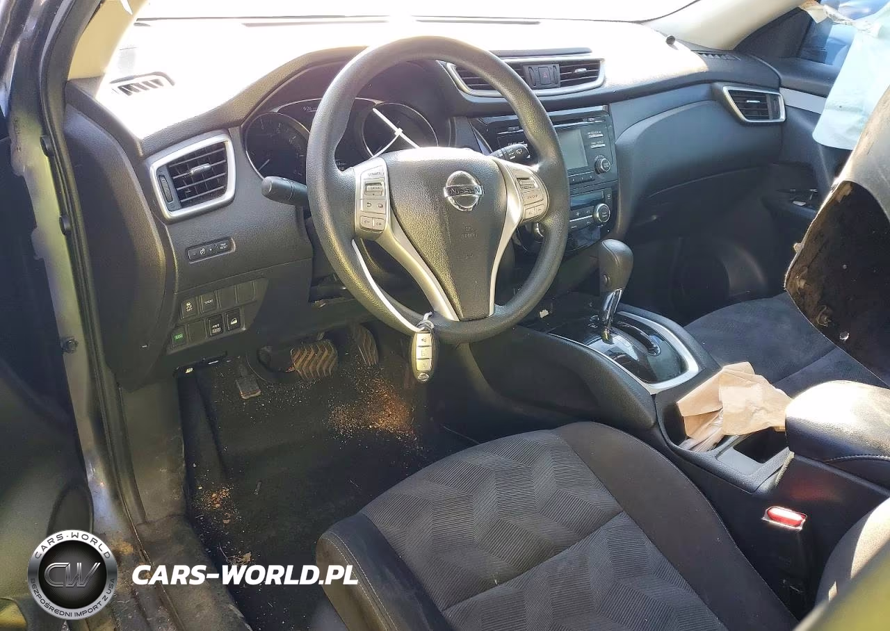 2015 Nissan Rogue Sv VIN:KNMAT2MV8FP555503 - 8