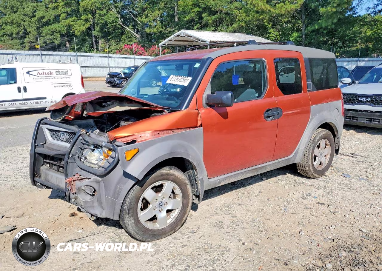 2003 Honda Element Ex VIN:5J6YH18513L012351 - 1