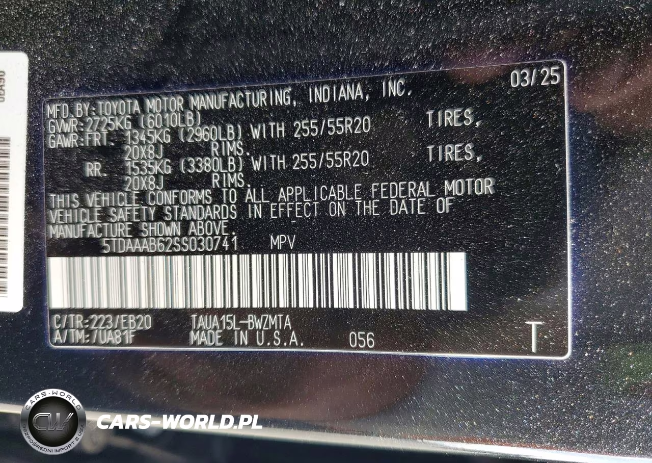 2025 Lexus Tx 350 Premium VIN:5TDAAAB62SS030741 - 13