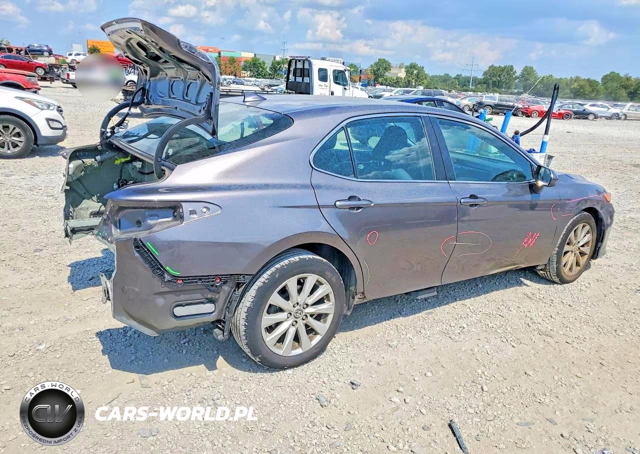 2020 Toyota Camry Le VIN:4T1C11BK6LU001502 - 3