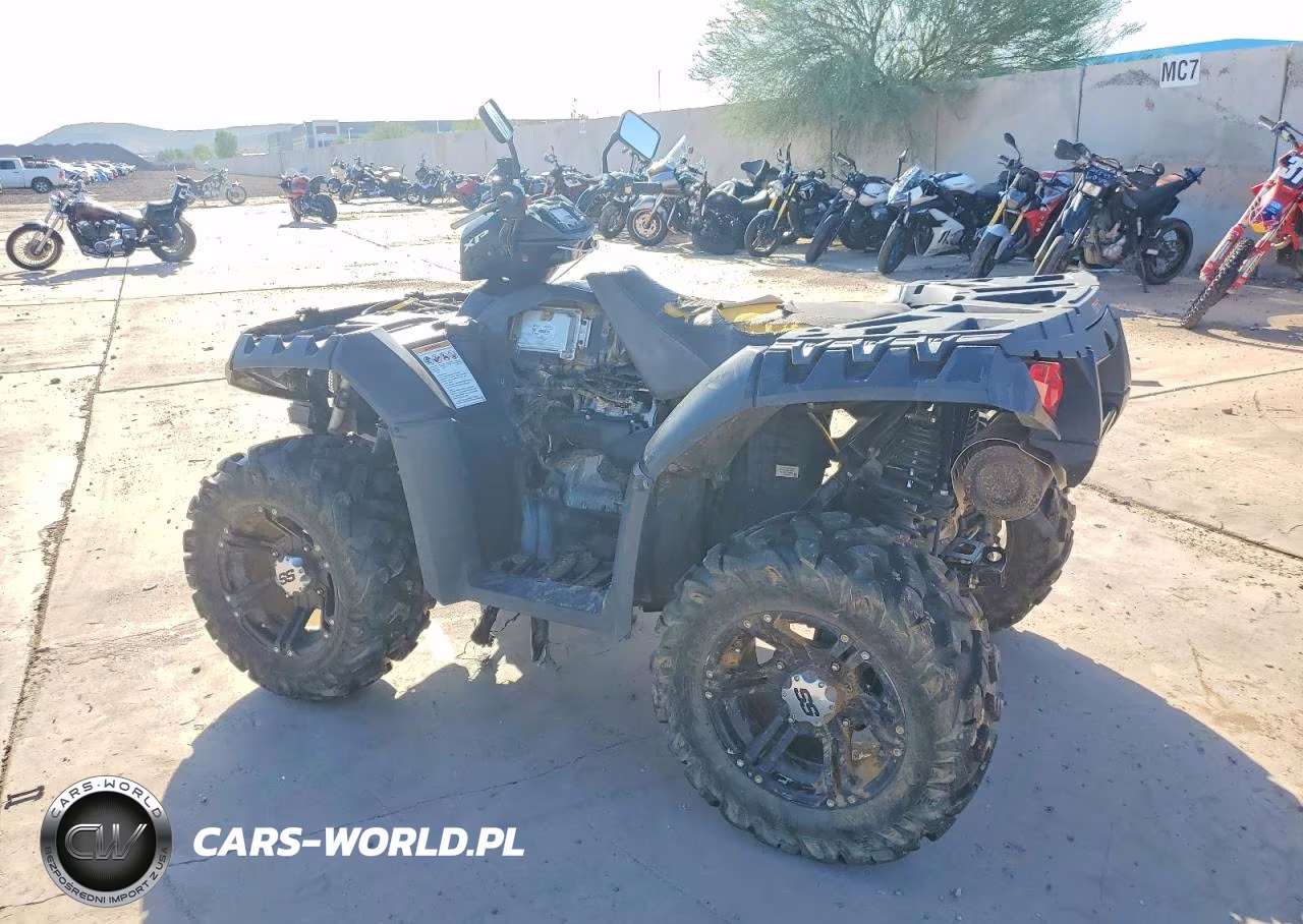 2011 Polaris Sportsman 850 Atv VIN:4XAZX85AXBA344829 - 3