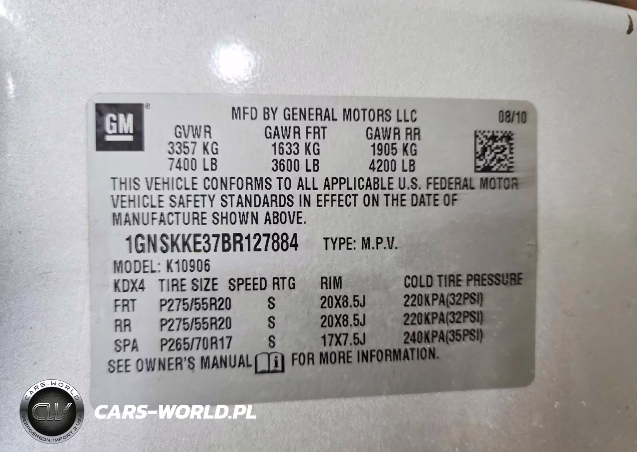 2011 Chevrolet Suburban K1500 Ltz VIN:1GNSKKE37BR127884 - 13