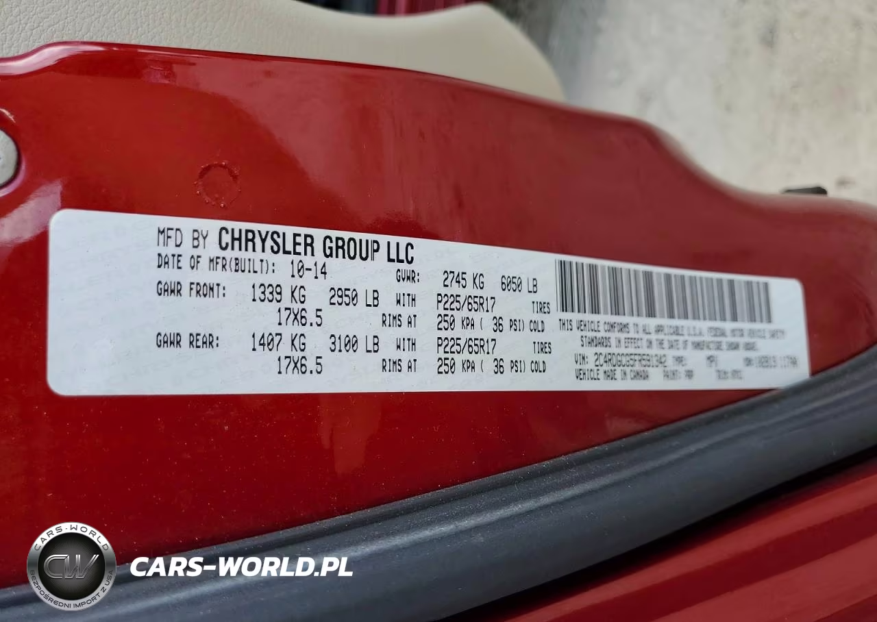2015 Dodge Grand Caravan Sxt VIN:2C4RDGCG5FR591342 - 13