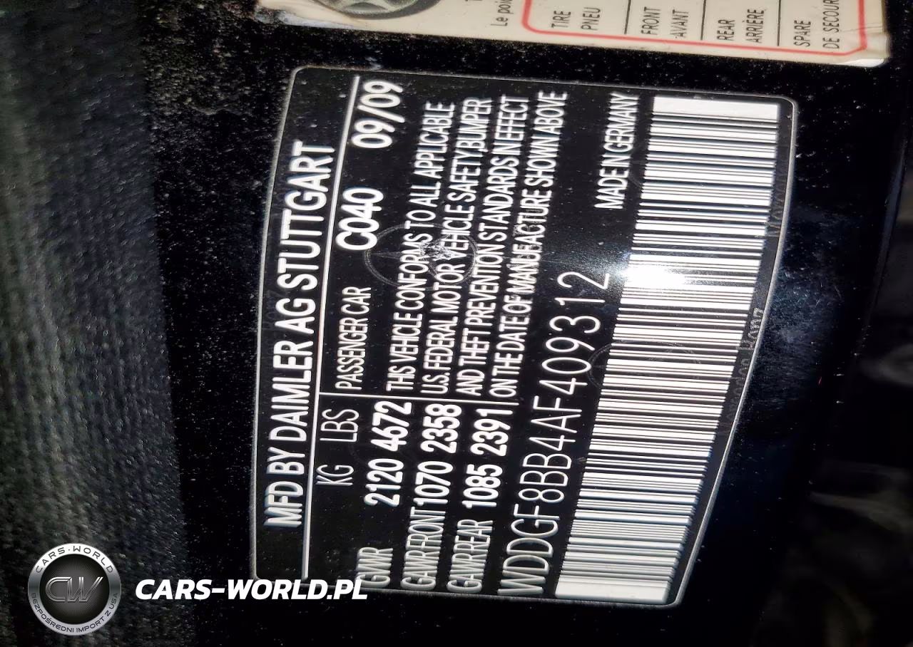 2010 Mercedes-Benz C 300 4Matic VIN:WDDGF8BB4AF409312 - 12
