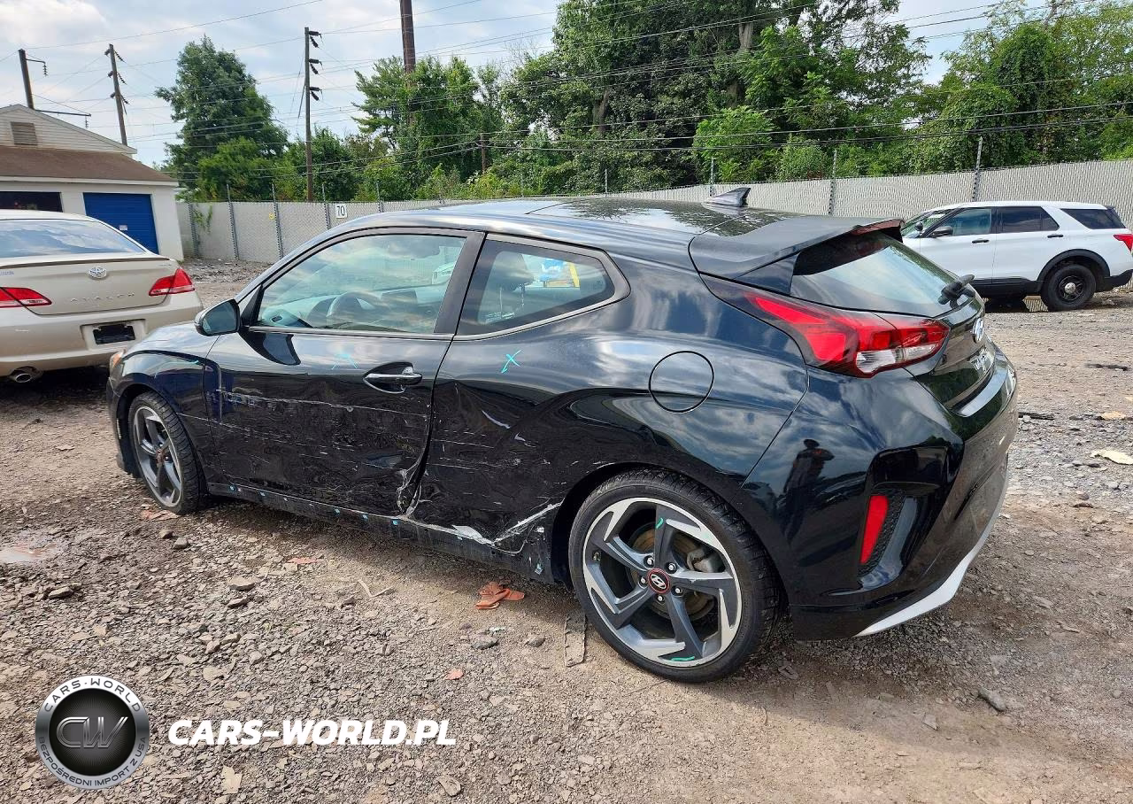 2020 Hyundai Veloster Turbo 1.6T VIN:KMHTH6AB4LU021354 - 2