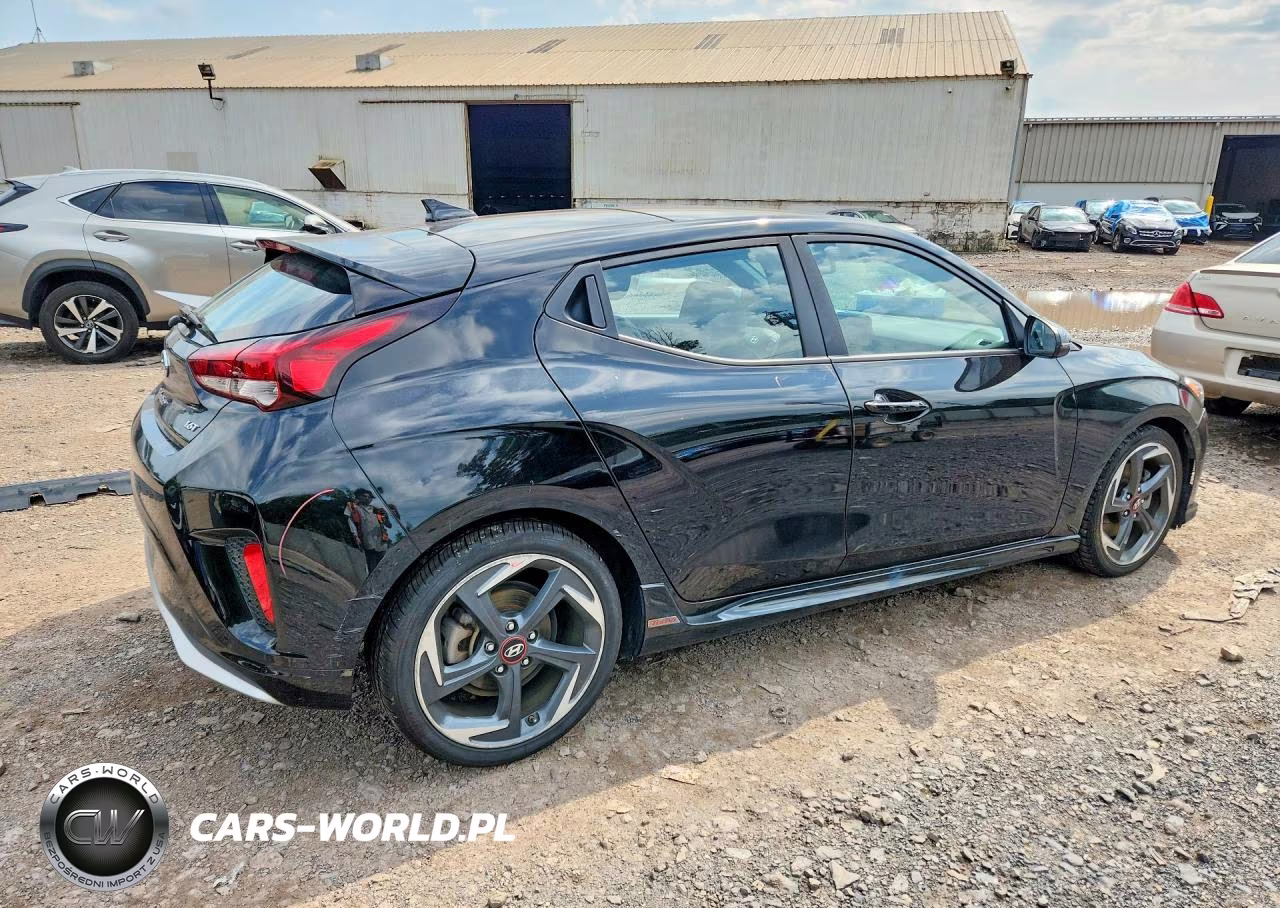 2020 Hyundai Veloster Turbo 1.6T VIN:KMHTH6AB4LU021354 - 3