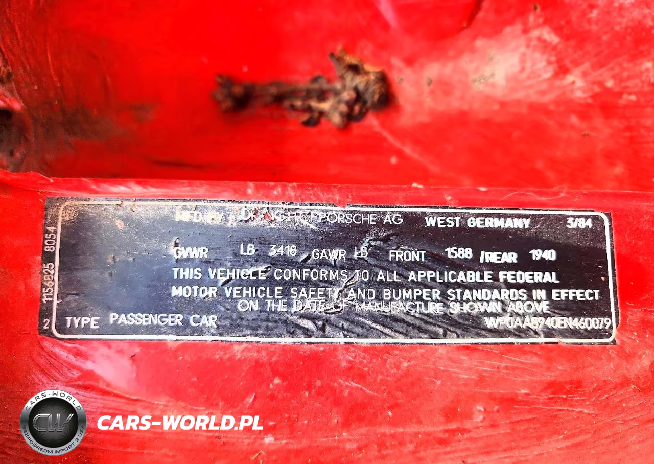 1984 Porsche 944 VIN:WP0AA0940EN460079 - 12