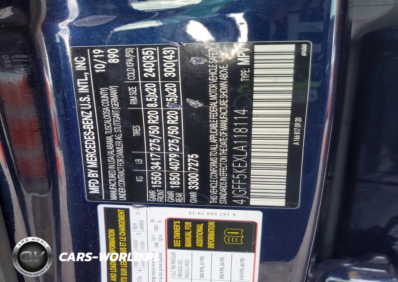2020 Mercedes-Benz Gls 450 4Matic VIN:4JGFF5KEXLA118114 - 13