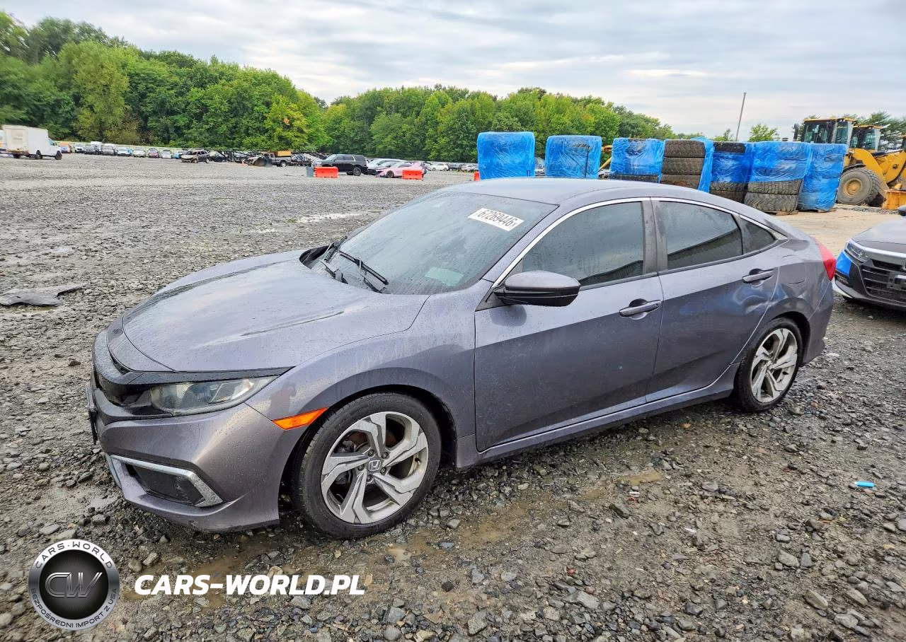 2020 Honda Civic Lx VIN:2HGFC2F61LH576979 - 1