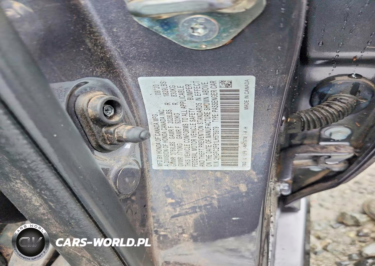 2020 Honda Civic Lx VIN:2HGFC2F61LH576979 - 12
