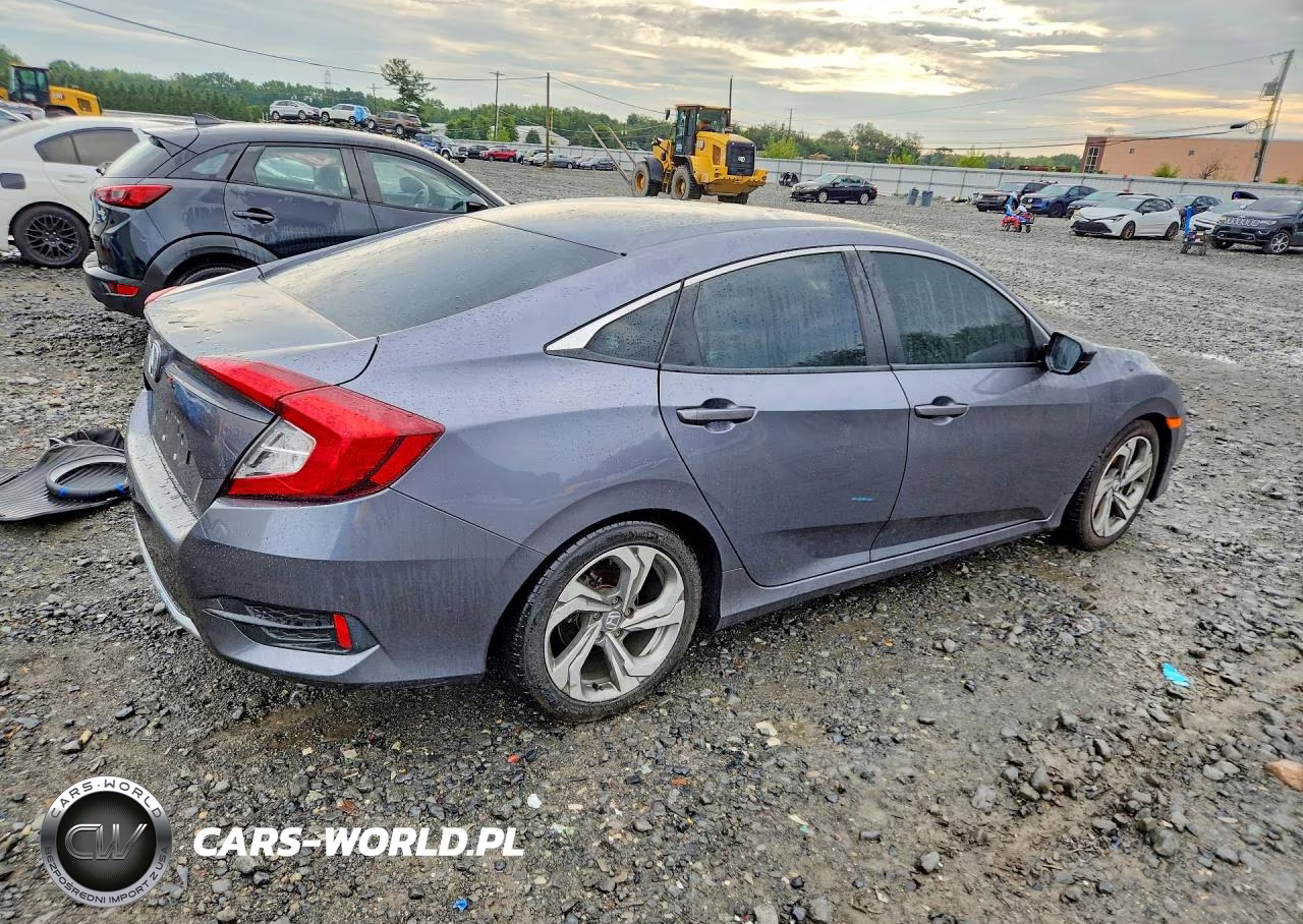 2020 Honda Civic Lx VIN:2HGFC2F61LH576979 - 3