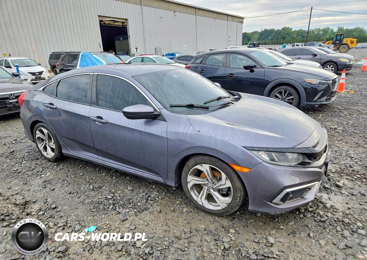 2020 Honda Civic Lx VIN:2HGFC2F61LH576979 - 4