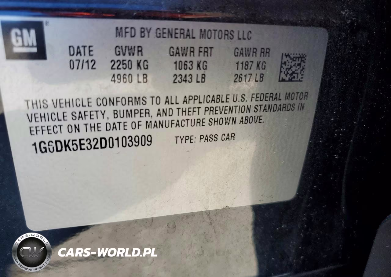 2013 Cadillac Cts Performance Collection VIN:1G6DK5E32D0103909 - 12