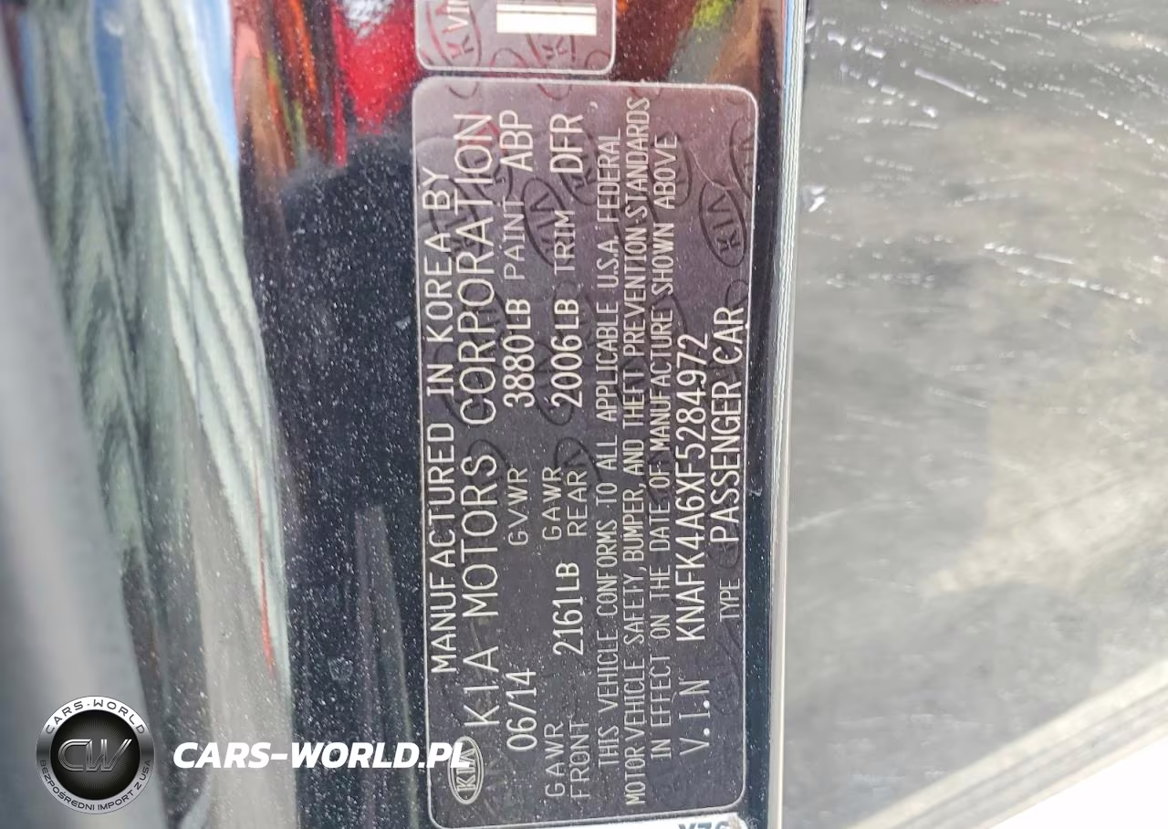 2015 Kia Forte Lx VIN:KNAFK4A6XF5284972 - 12