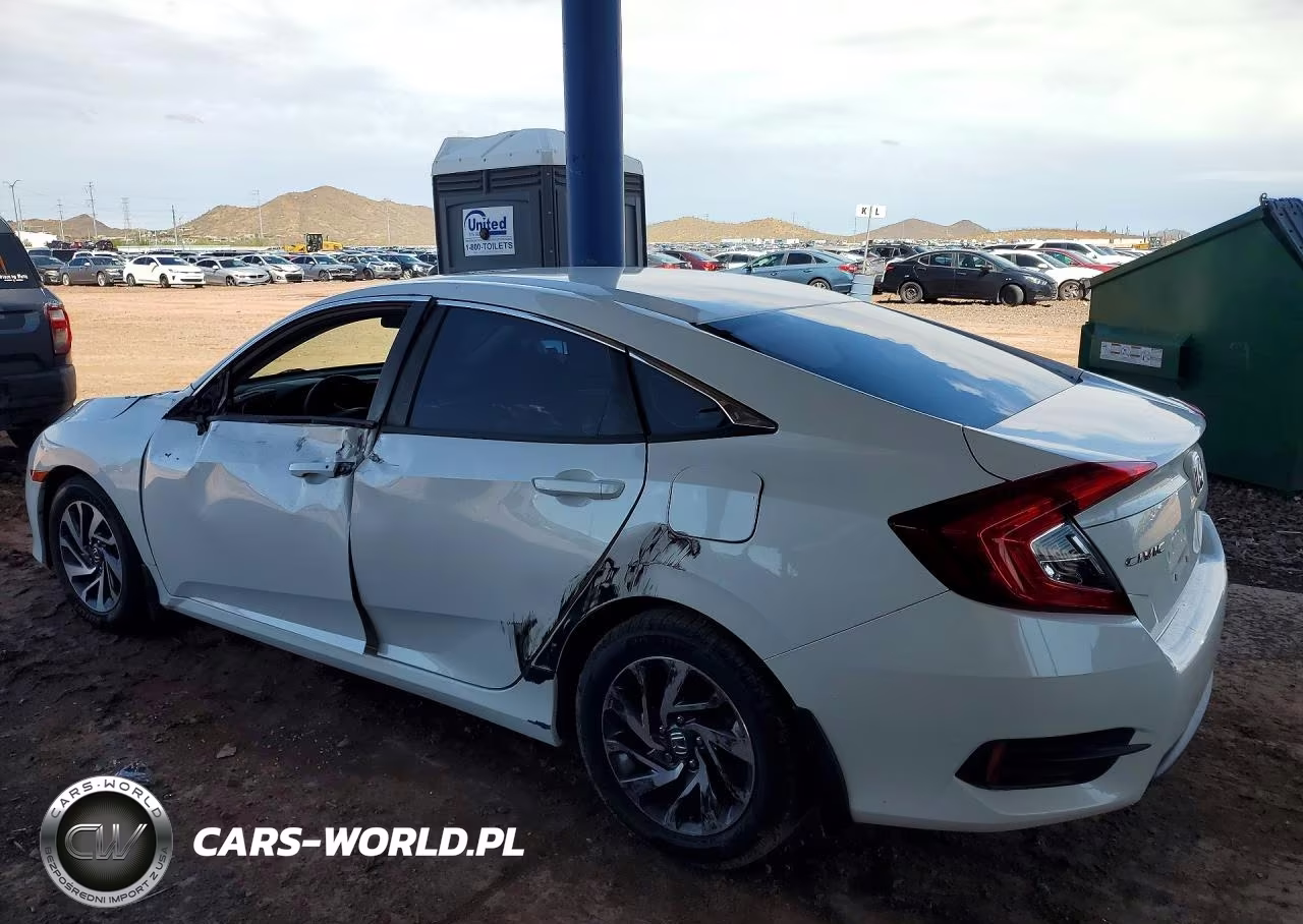 2016 Honda Civic Ex VIN:19XFC2F71GE201196 - 2