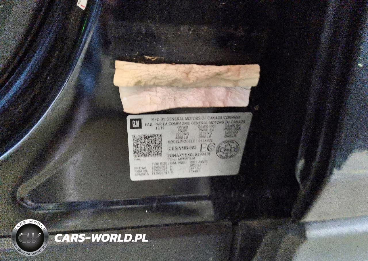2020 Chevrolet Equinox Premier VIN:2GNAXYEX0L6199476 - 13