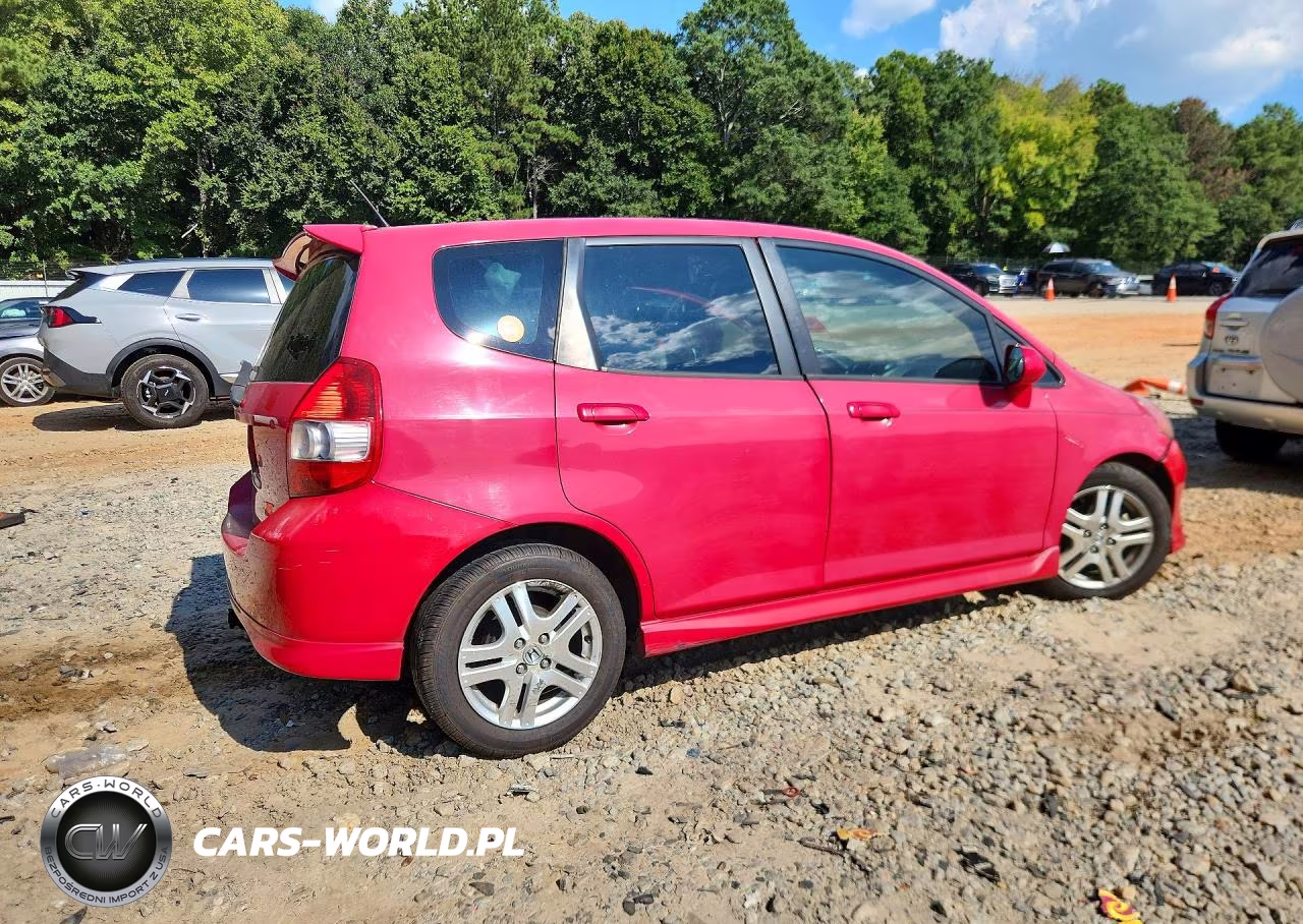 2007 Honda Fit S VIN:JHMGD38607S047071 - 3