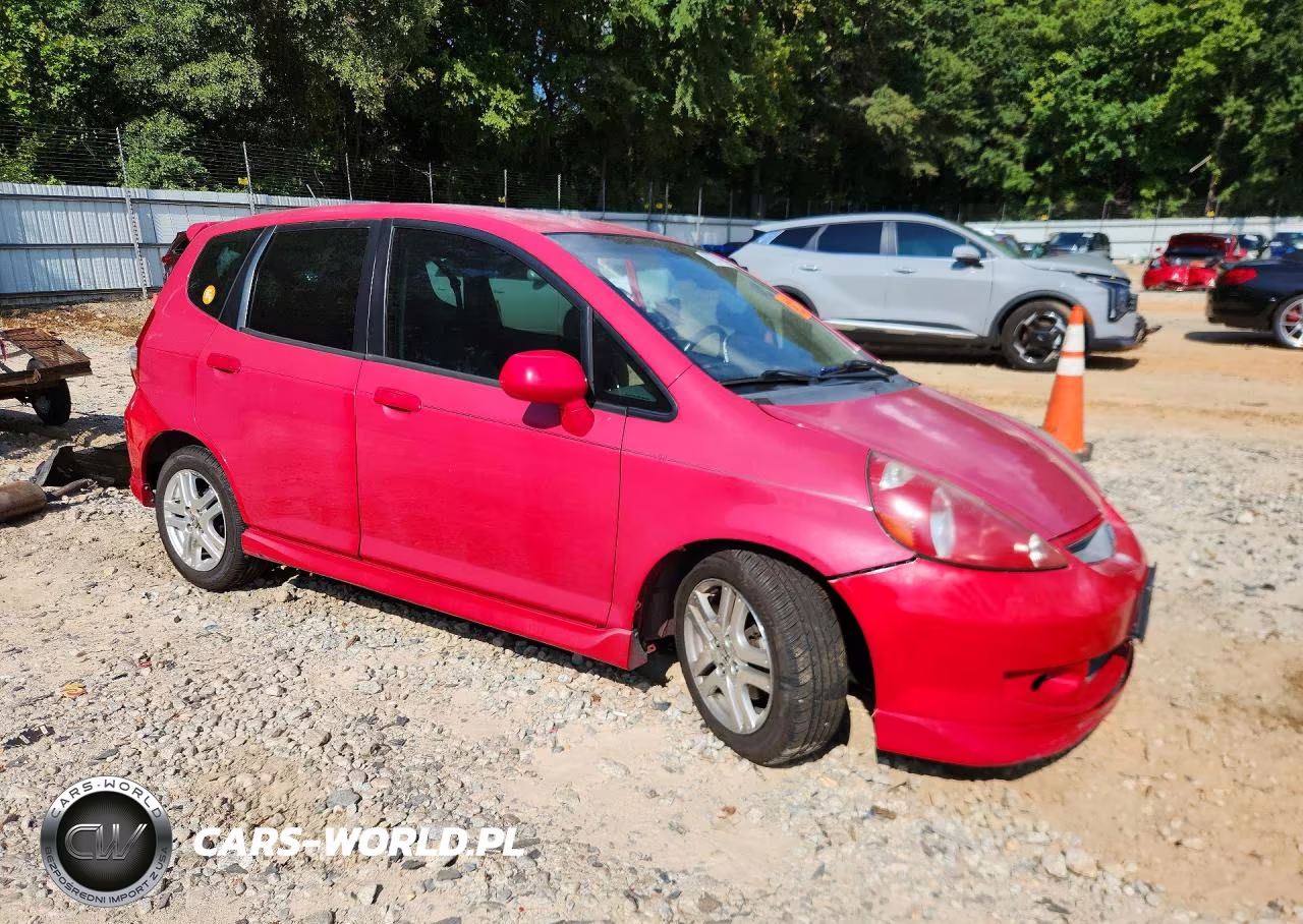 2007 Honda Fit S VIN:JHMGD38607S047071 - 4