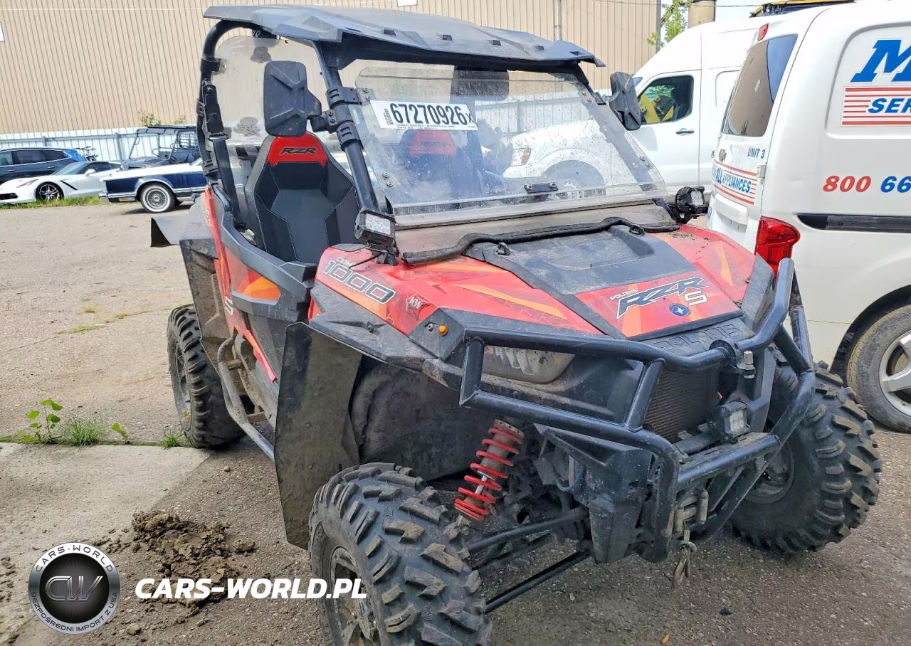 2017 Polaris Rzr S Utility Vehicle