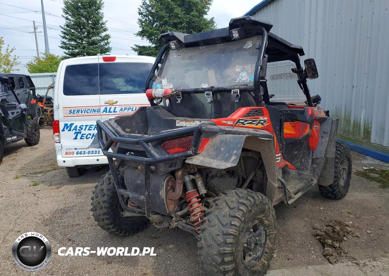 2017 Polaris Rzr S Utility Vehicle VIN:4XAVBE999HB680454 - 4