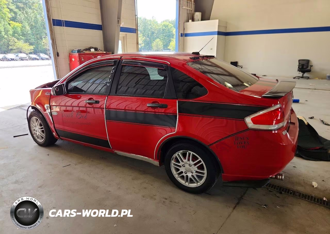 2008 Ford Focus Se VIN:1FAHP35NX8W116549 - 2