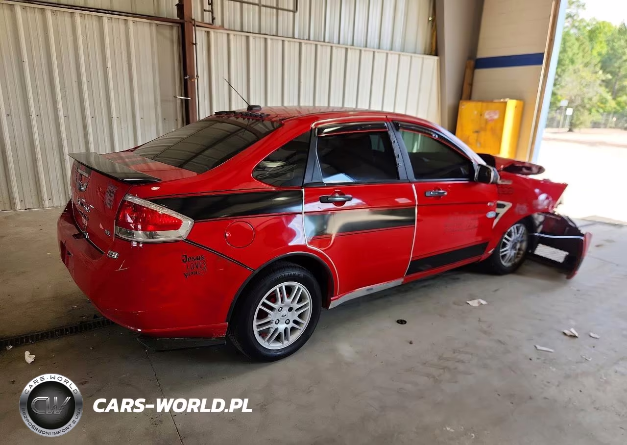 2008 Ford Focus Se VIN:1FAHP35NX8W116549 - 3