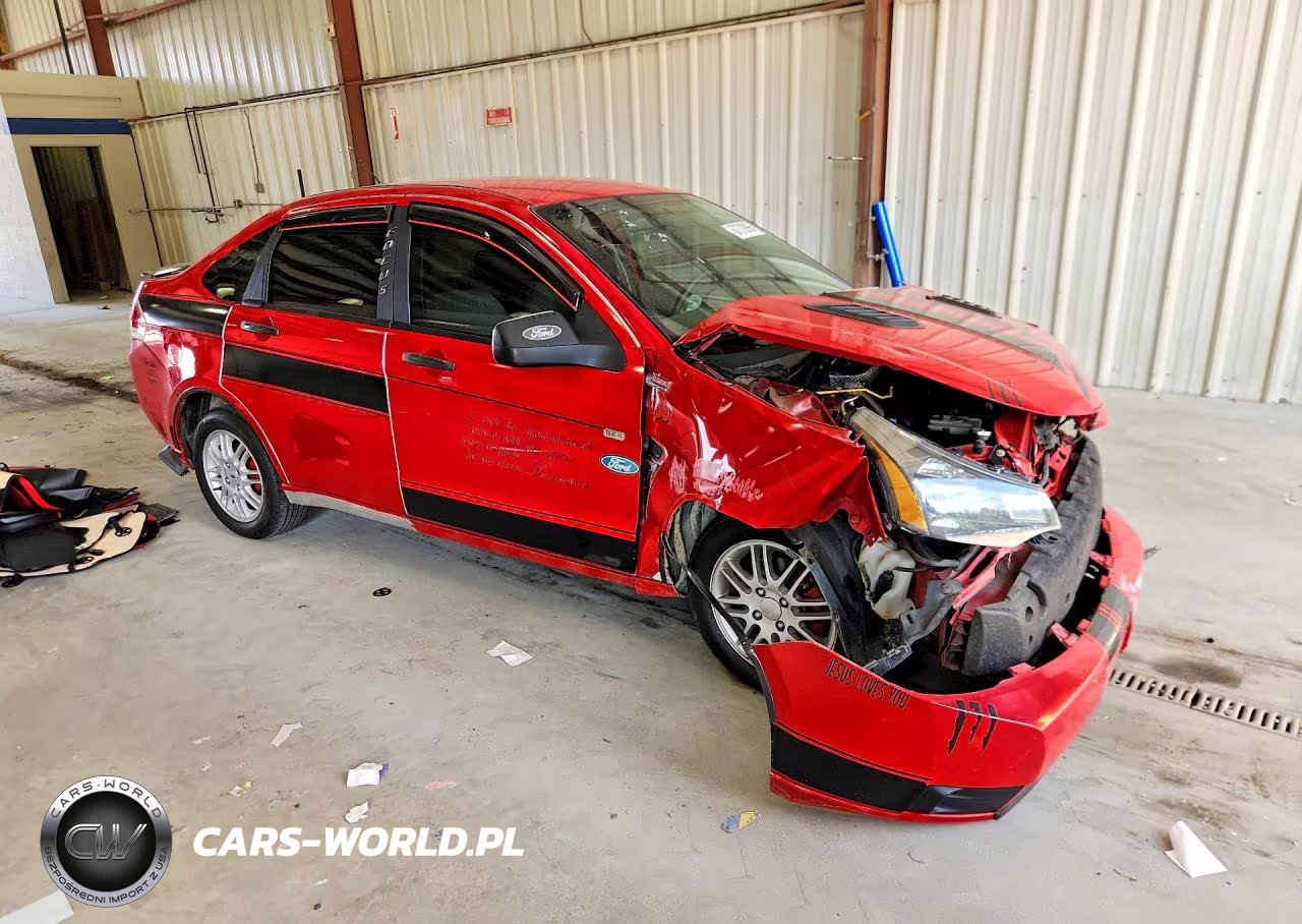2008 Ford Focus Se VIN:1FAHP35NX8W116549 - 4