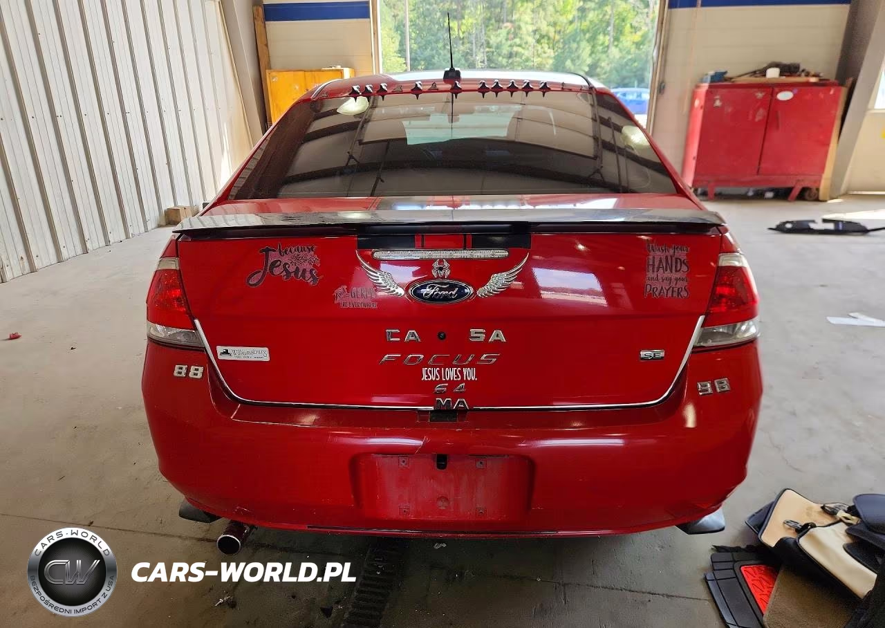 2008 Ford Focus Se VIN:1FAHP35NX8W116549 - 6