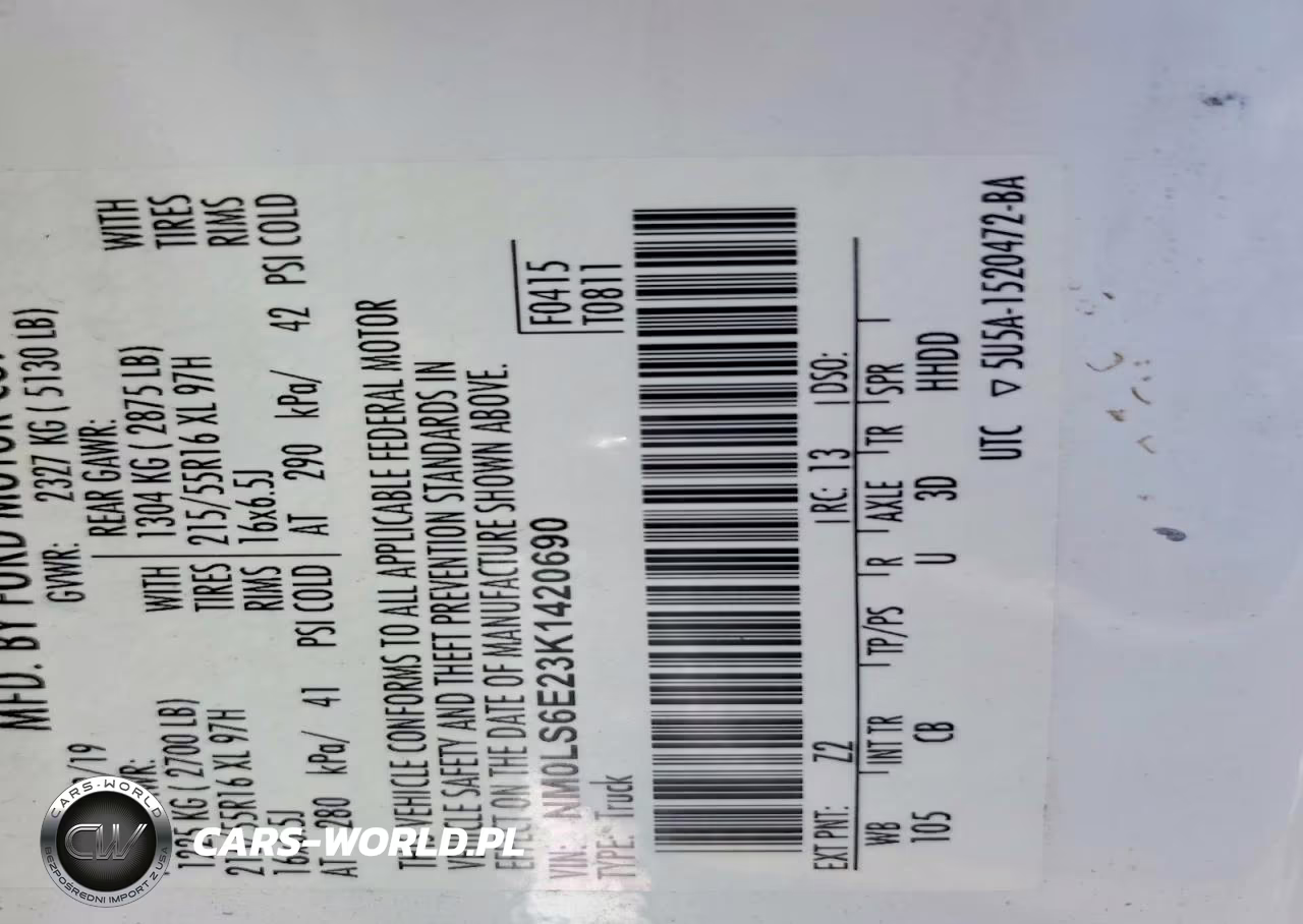 2019 Ford Transit Connect Xl VIN:NM0LS6E23K1420690 - 13