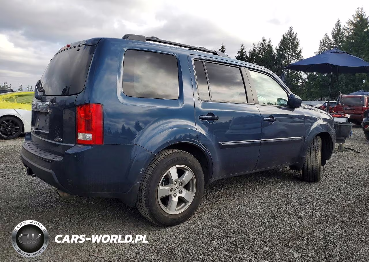 2009 Honda Pilot Exl VIN:5FNYF48509B041039 - 3