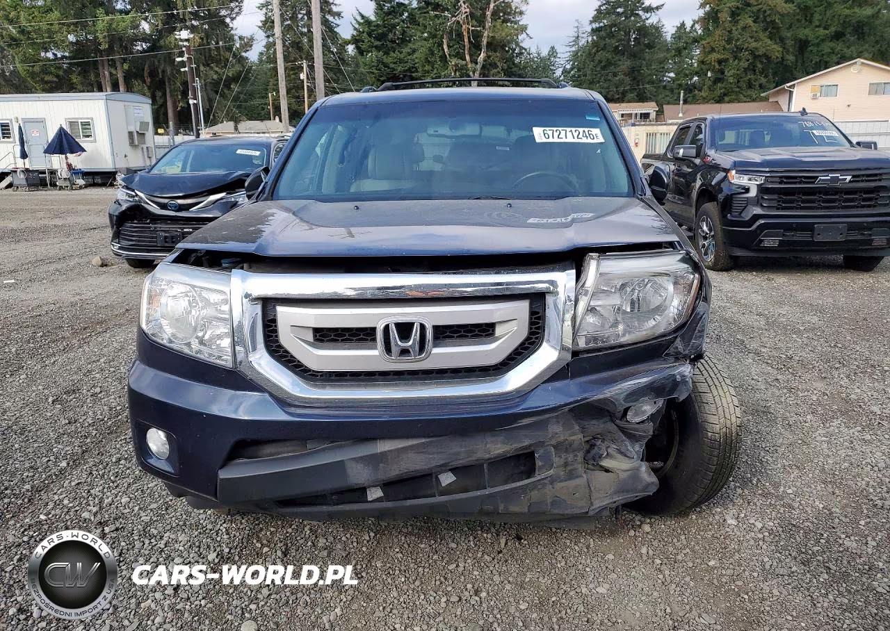 2009 Honda Pilot Exl VIN:5FNYF48509B041039 - 5