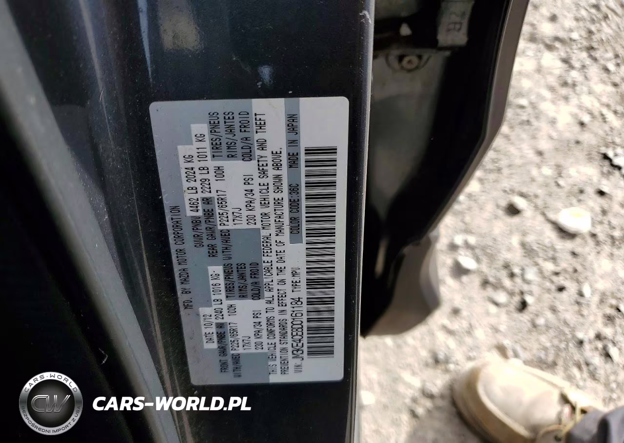 2013 Mazda Cx-5 Touring VIN:JM3KE4CE8D0161184 - 13