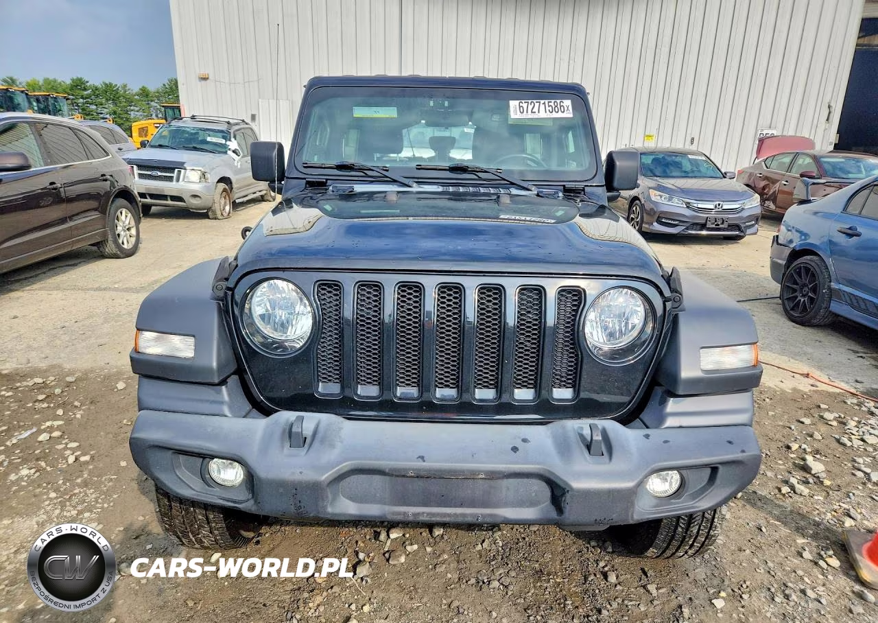 2020 Jeep Wrangler Unlimited Sport VIN:1C4HJXDN7LW123486 - 5