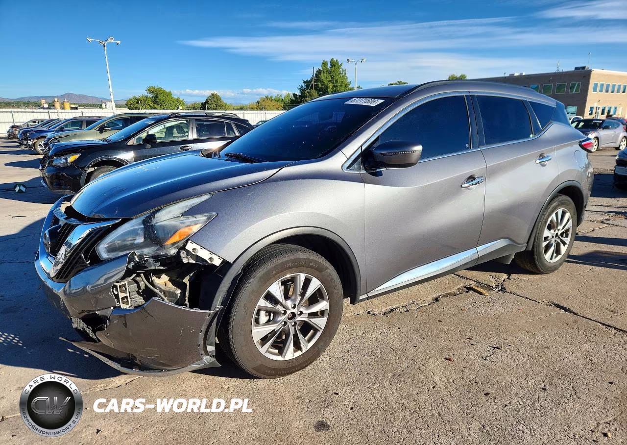 2018 Nissan Murano Sv VIN:5N1AZ2MH1JN110089 - 1