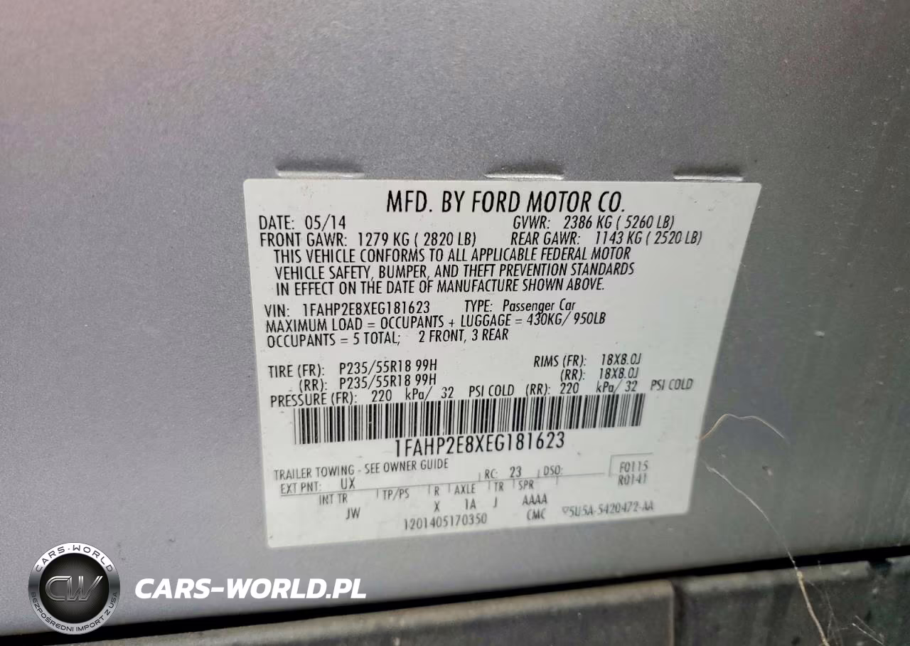2014 Ford Taurus Sel VIN:1FAHP2E8XEG181623 - 12