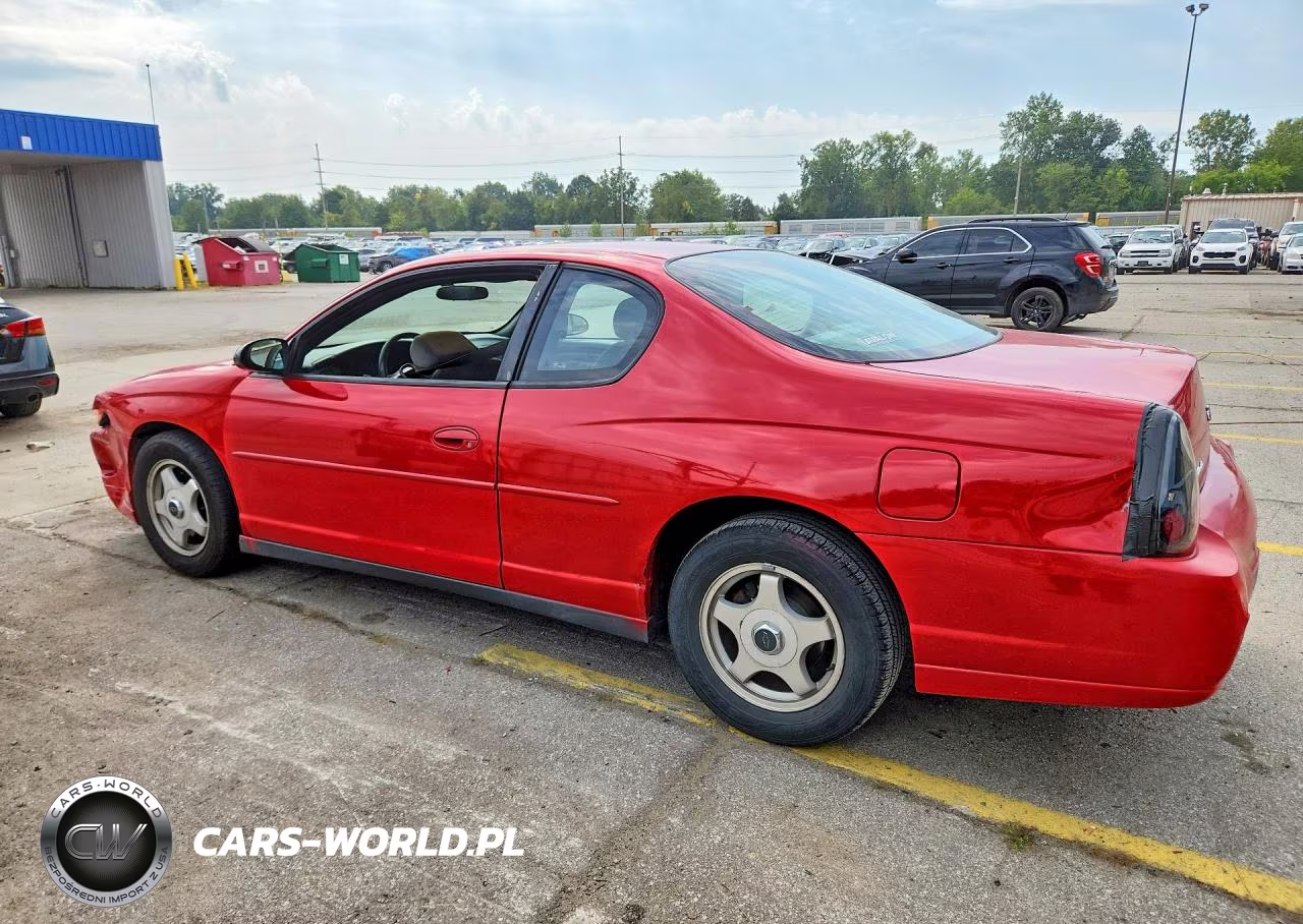 2004 Chevrolet Monte Carlo Ls VIN:2G1WW12E749176071 - 2