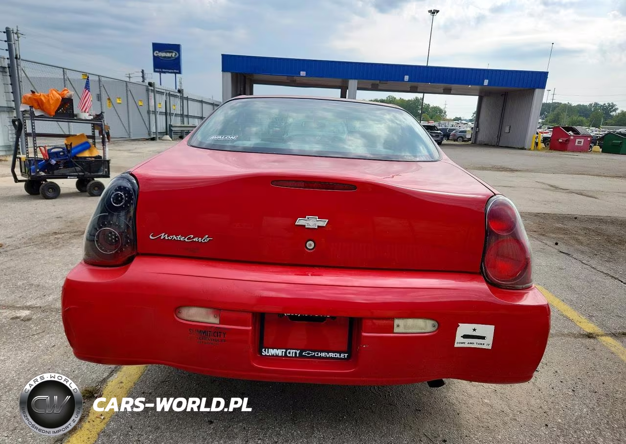 2004 Chevrolet Monte Carlo Ls VIN:2G1WW12E749176071 - 6