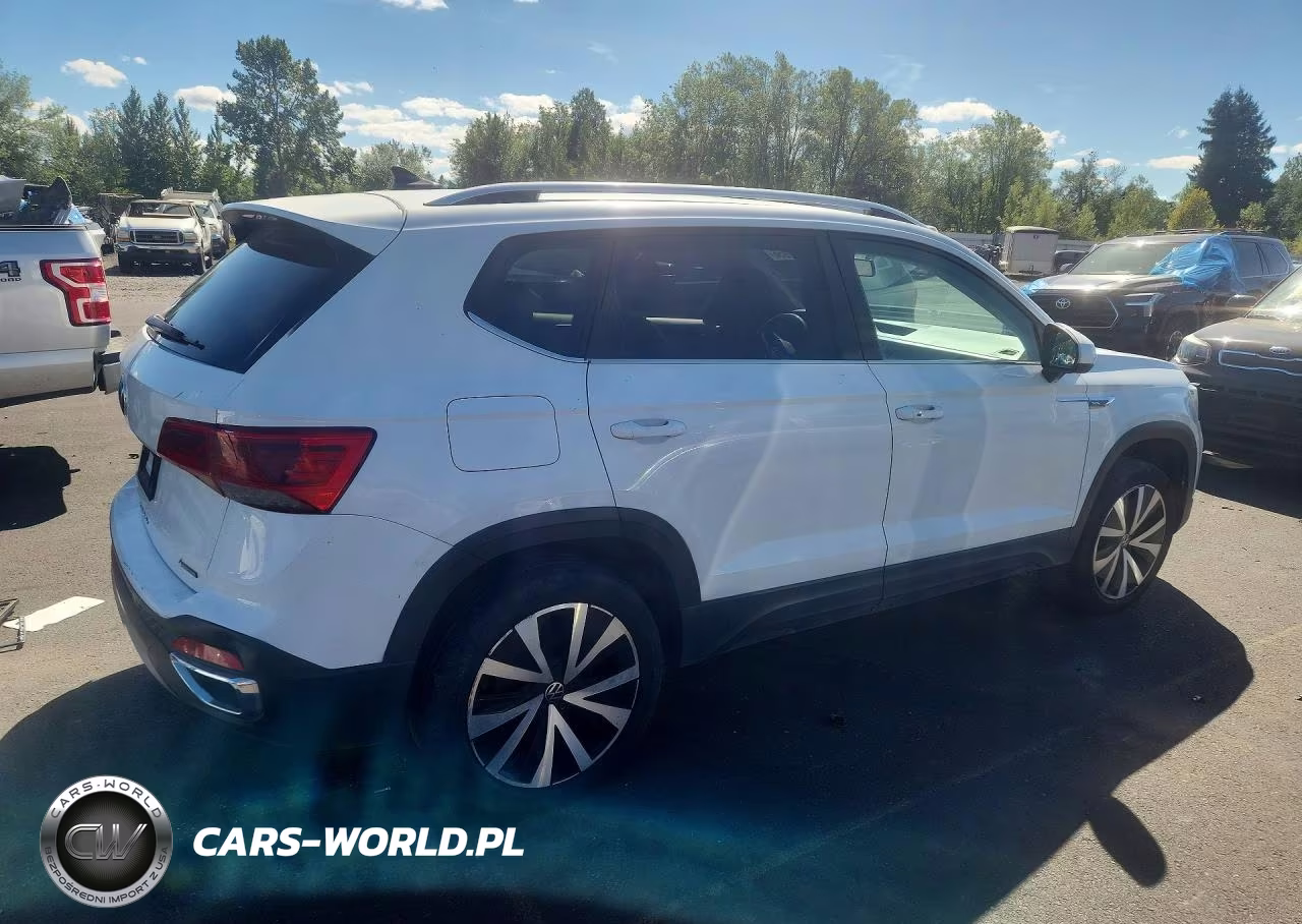 2022 Volkswagen Taos Se VIN:3VVWX7B28NM043102 - 3
