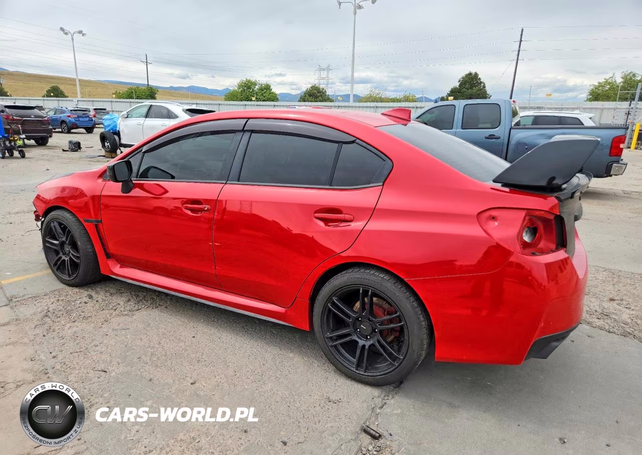 2019 Subaru Wrx VIN:JF1VA1A69K9808637 - 2