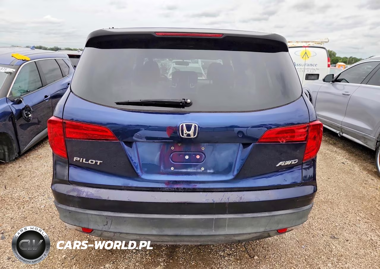 2017 Honda Pilot Lx VIN:5FNYF6H12HB083719 - 6