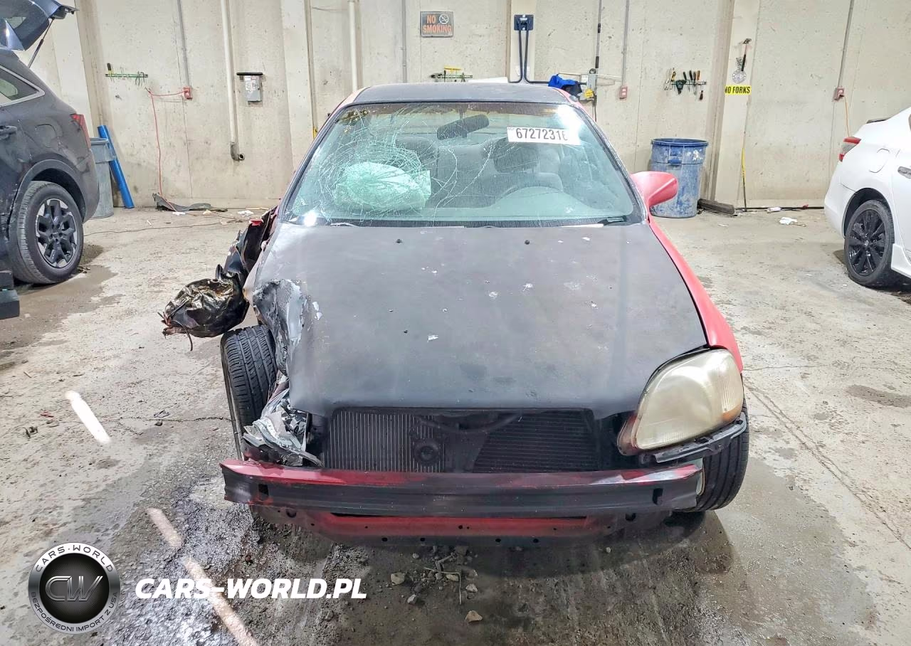 1998 Honda Civic Lx VIN:1HGEJ6676WL050484 - 5