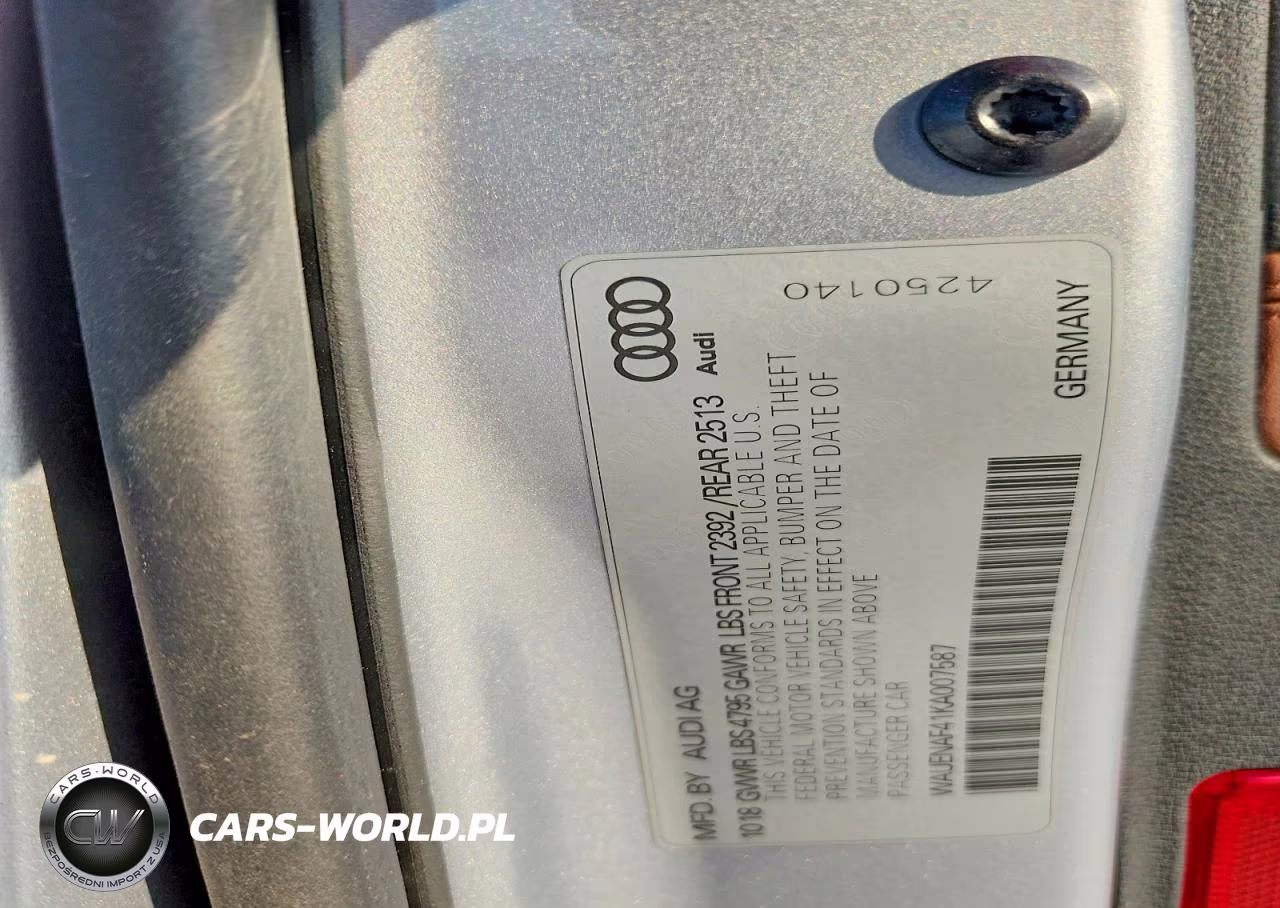 2019 Audi A4 Premium Plus VIN:WAUENAF41KA007587 - 12