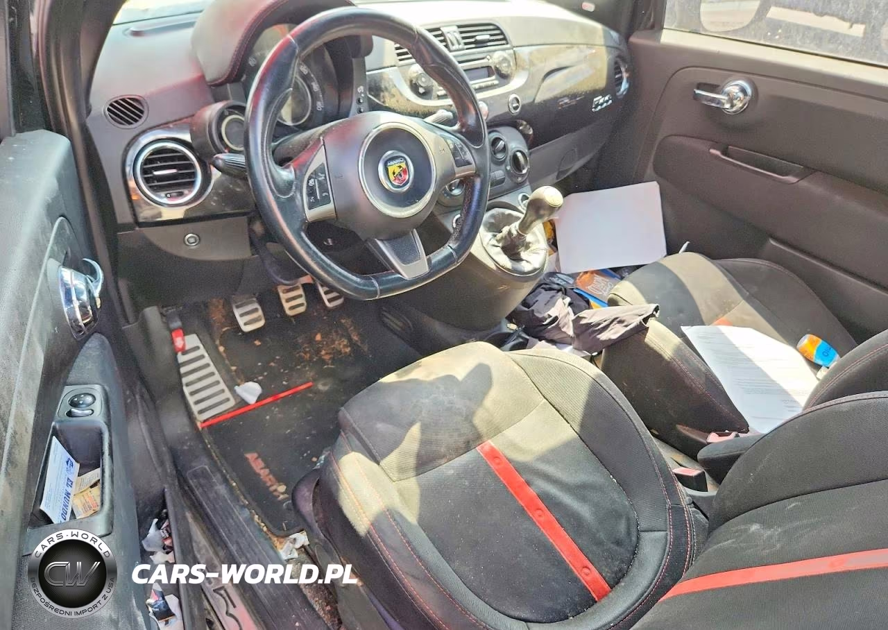 2013 Fiat 500 Abarth VIN:3C3CFFFH3DT737265 - 8