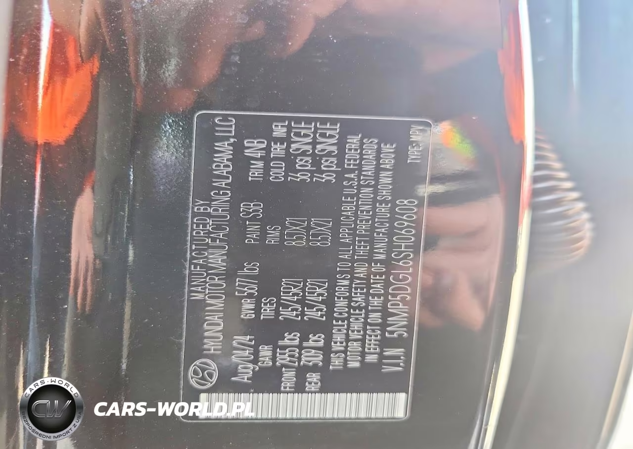 2025 Hyundai Santa Fe Calligraphy VIN:5NMP5DGL6SH069608 - 14