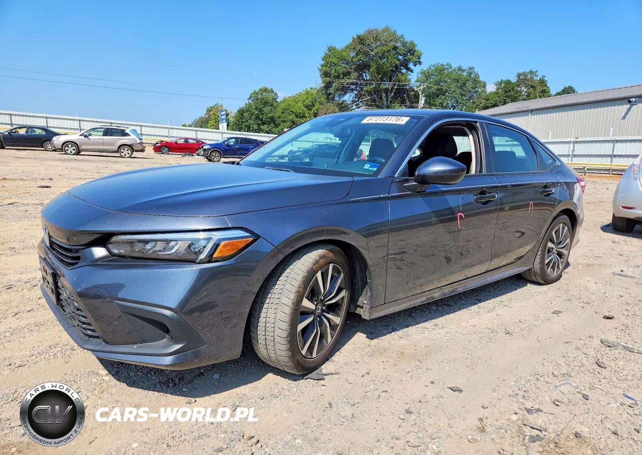 2022 Honda Civic Ex VIN:2HGFE1F70NH329095 - 1