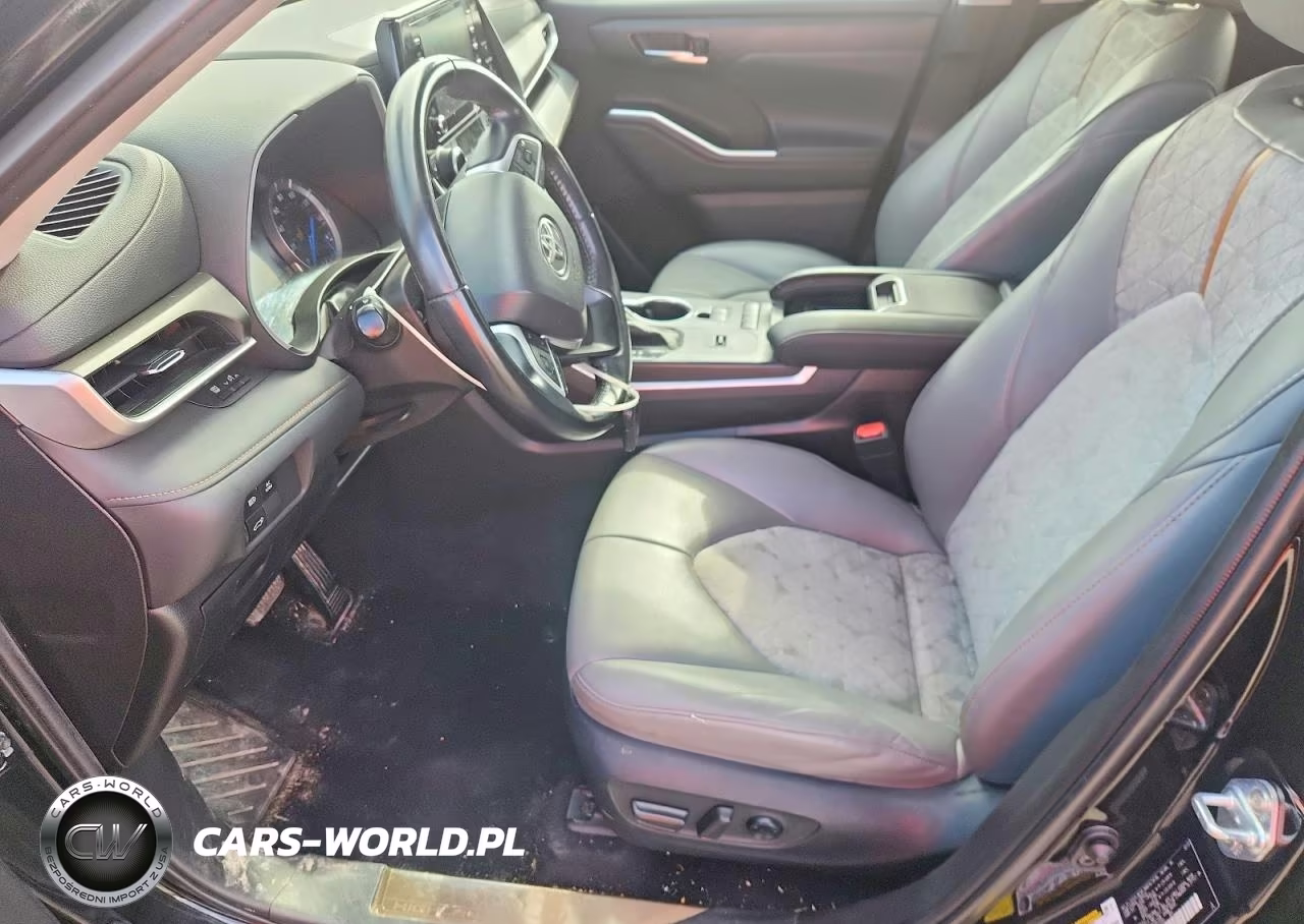 2022 Toyota Highlander Hybrid Bronze Edition VIN:5TDAARAH2NS513393 - 7