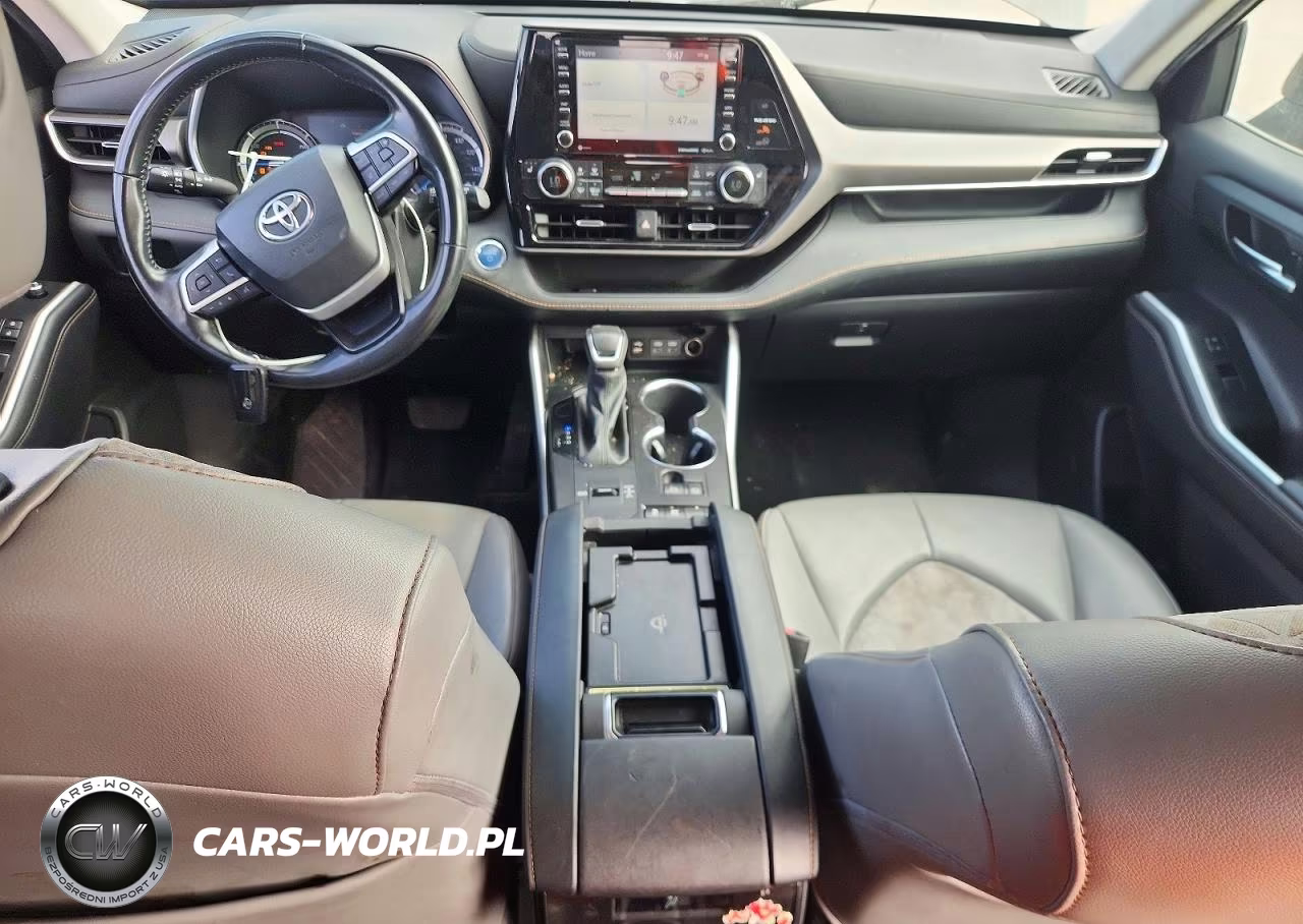 2022 Toyota Highlander Hybrid Bronze Edition VIN:5TDAARAH2NS513393 - 8